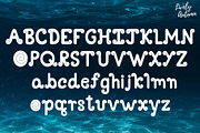 Ocean wave Font, a Symbol Font by LivelyAutumn11.11 (Thumbnail 2 of 4)