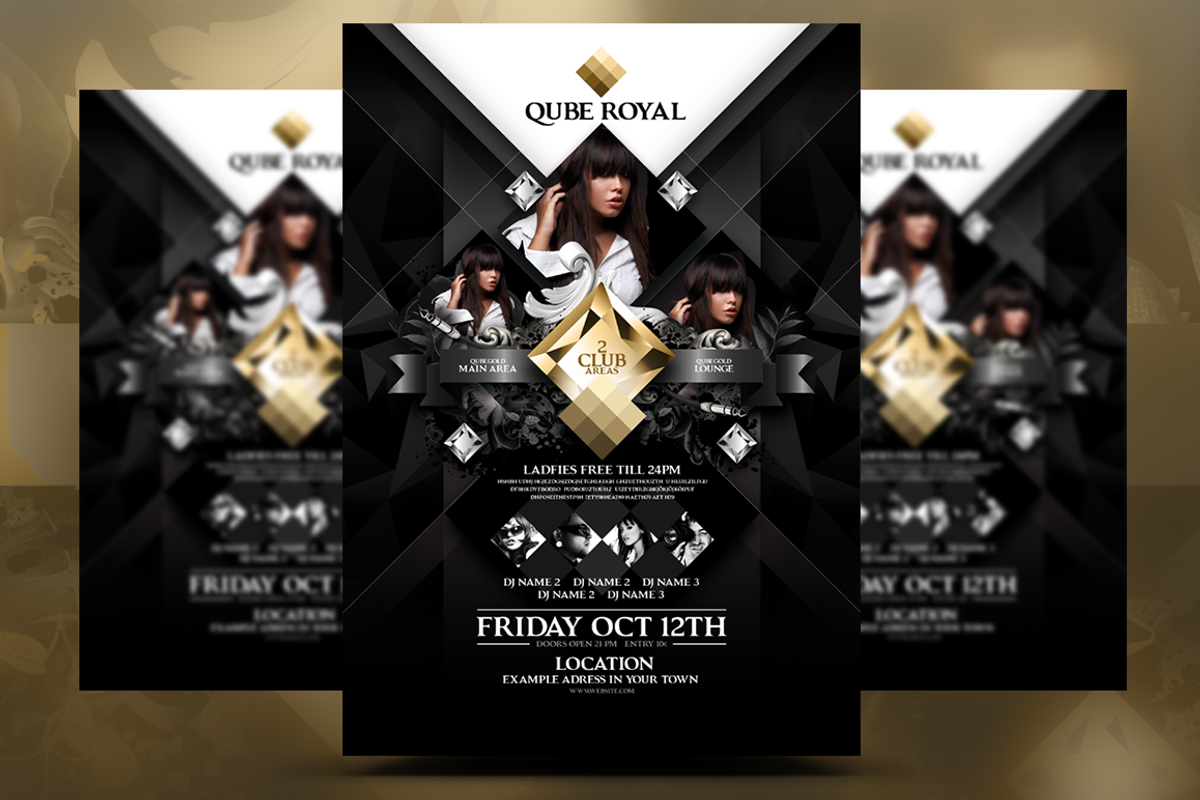 Qube Royal, a Flyer Template by aigenart (Photo 4 of 6)