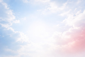 Blue sky with white clouds and soft, a Photo by Dvoevnore photos