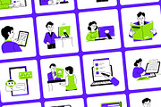 Animated Bank and Banking, a Finance Illustration by Vectors Market (Thumbnail 3 of 5)