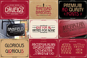 Vintage Font Bundle 5, a Symbol Font by Vintage Division (Thumbnail 3 of 12)
