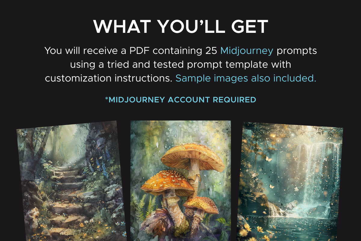 Magical Forest Junk Journal Prompts, an Object Graphic by MadeByAI Studio (Photo 2 of 5)