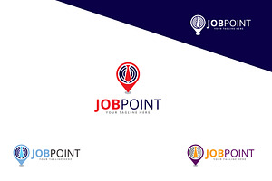 JOB POINT Logo, a Branding & Logo Template by Maraz Logo