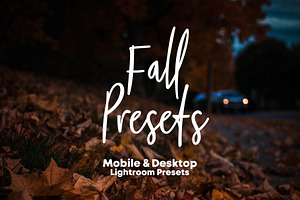 Fall Presets 2019 - Lightroom Preset