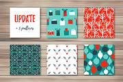 35 Merry Christmas patterns., a Pattern Graphic by Katya_lu (Thumbnail 4 of 6)
