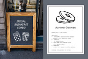 CAFE DOODLES | Graphic collection, a Food Illustration by katieromanoff_art (Thumbnail 5 of 12)
