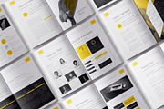 Company Profile Template, a Brochure Template by Designsoul14 (Thumbnail 4 of 10)