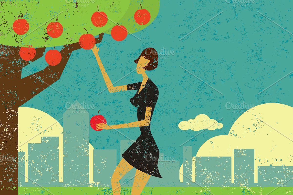 Business Concepts Bundle 04 Women, a Person Illustration by retrorocket (Photo 8 of 16)