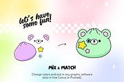 Squishy Creator Character Builder, an Object Graphic by Huxmay (Thumbnail 7 of 12)