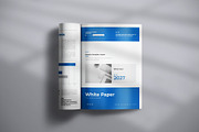White Paper Template Layout, a Brochure Template by Creative-Work (Thumbnail 5 of 8)