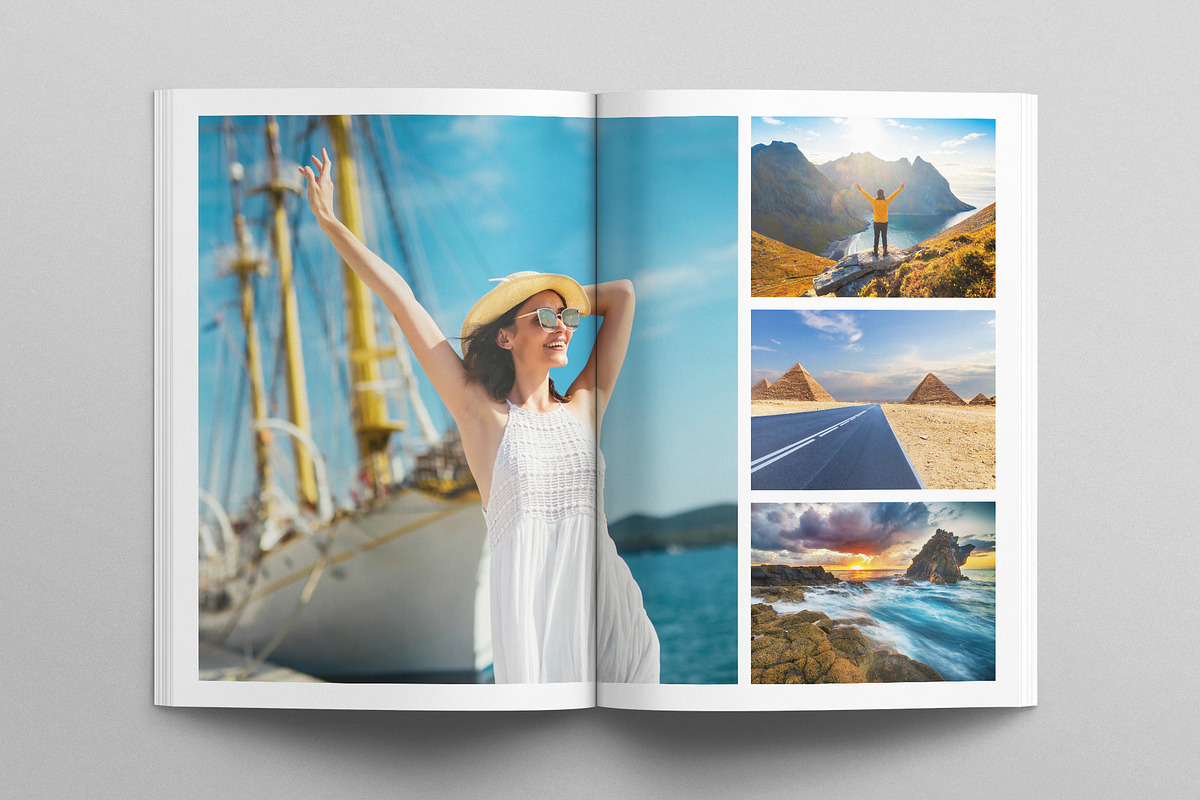 Photo Album Book Template, a Magazine Template by E-Type (Photo 4 of 8)