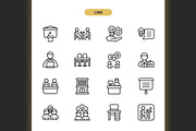 Coworking Center Icons, an Icon by Spacepixel Creative (Thumbnail 2 of 3)