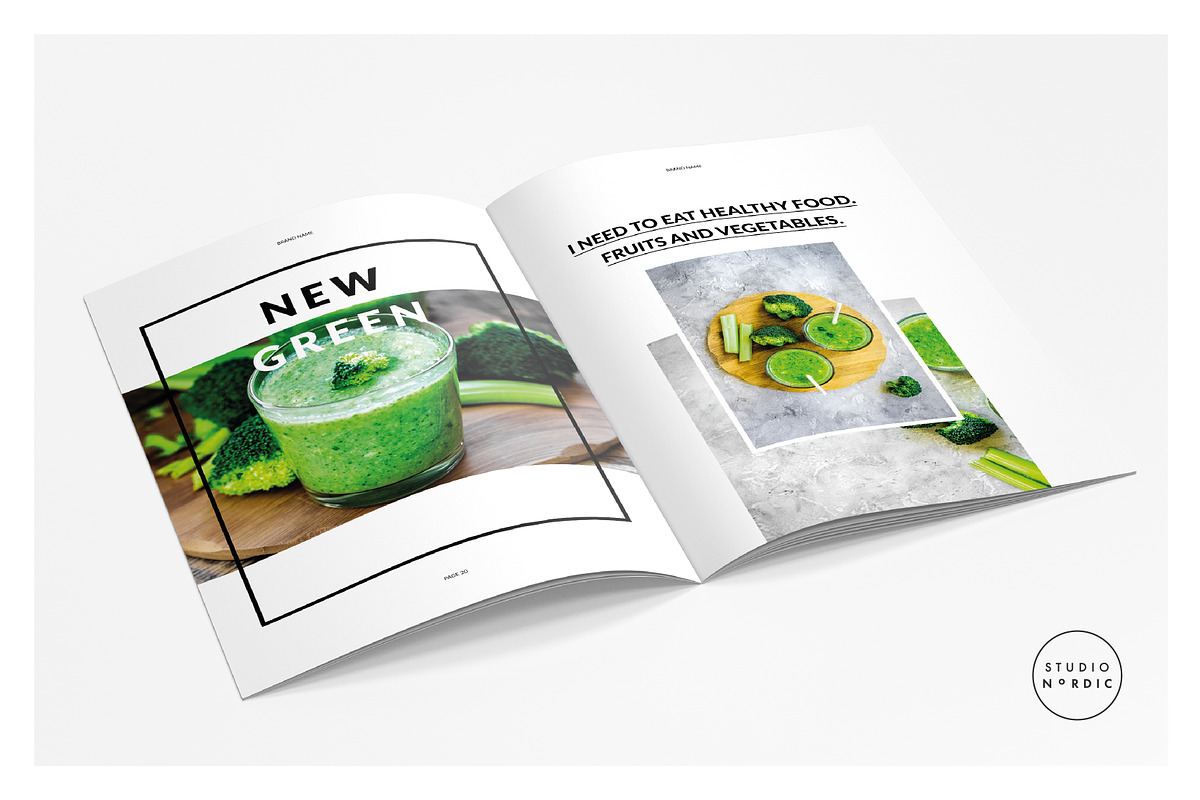 Vegan | Multipurpose Portfolio, a Brochure Template by Studio Nordic (Photo 4 of 8)
