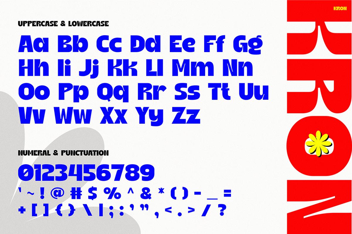 KRON, a Sans Serif Font by Pinisi ART (Photo 2 of 10)