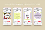 30 PowerPoint Social Media Template, a Social Media Template by Wipavee (Thumbnail 3 of 11)