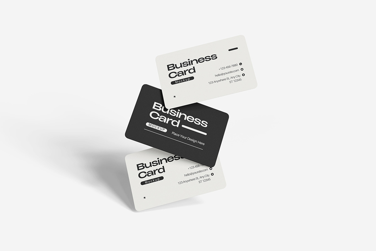 Business Card Mockup, a Product Mockup by MrLetters (Photo 4 of 5)
