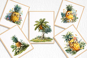 Whimsical Summer Clipart Bundle, an Illustration by DreamArtGraphic (Thumbnail 3 of 8)
