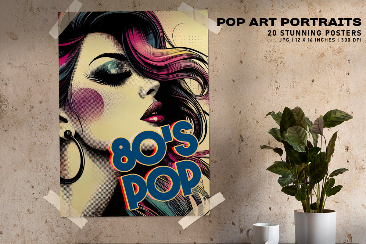 Pop Art Portraits, a Person Illustration by Digital Art Creations (Photo 11 of 11)
