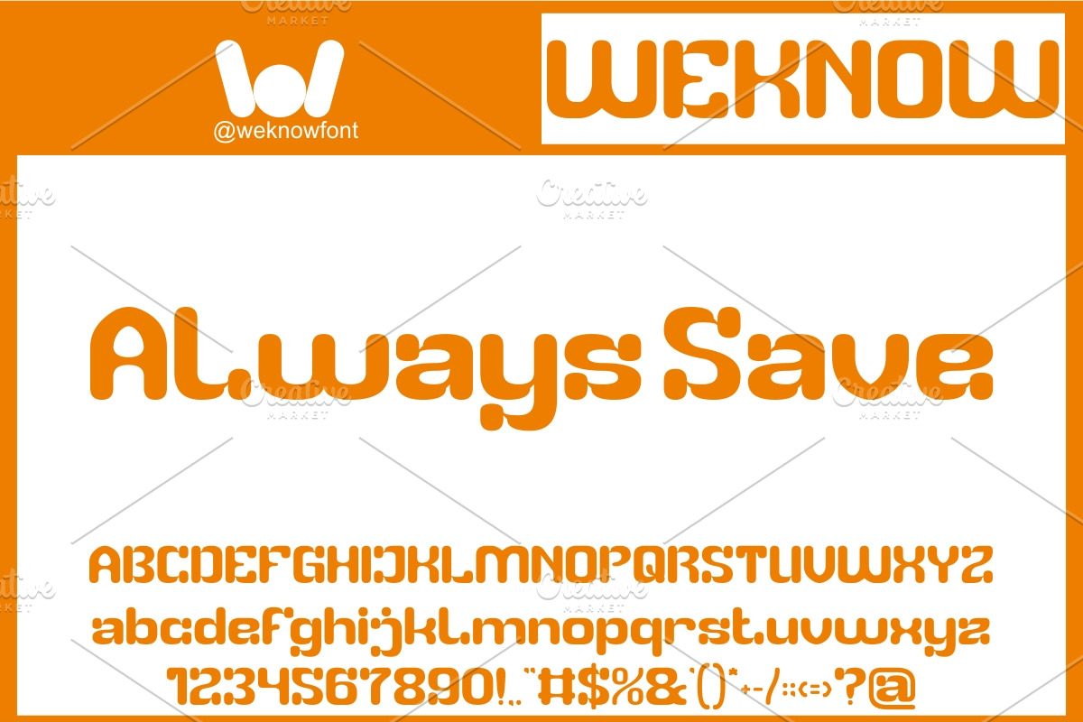High Energy font, a Sans Serif Font by weknow (Photo 2 of 8)