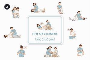 First Aid Essentials Illustration, an Object Graphic by Jump Studio