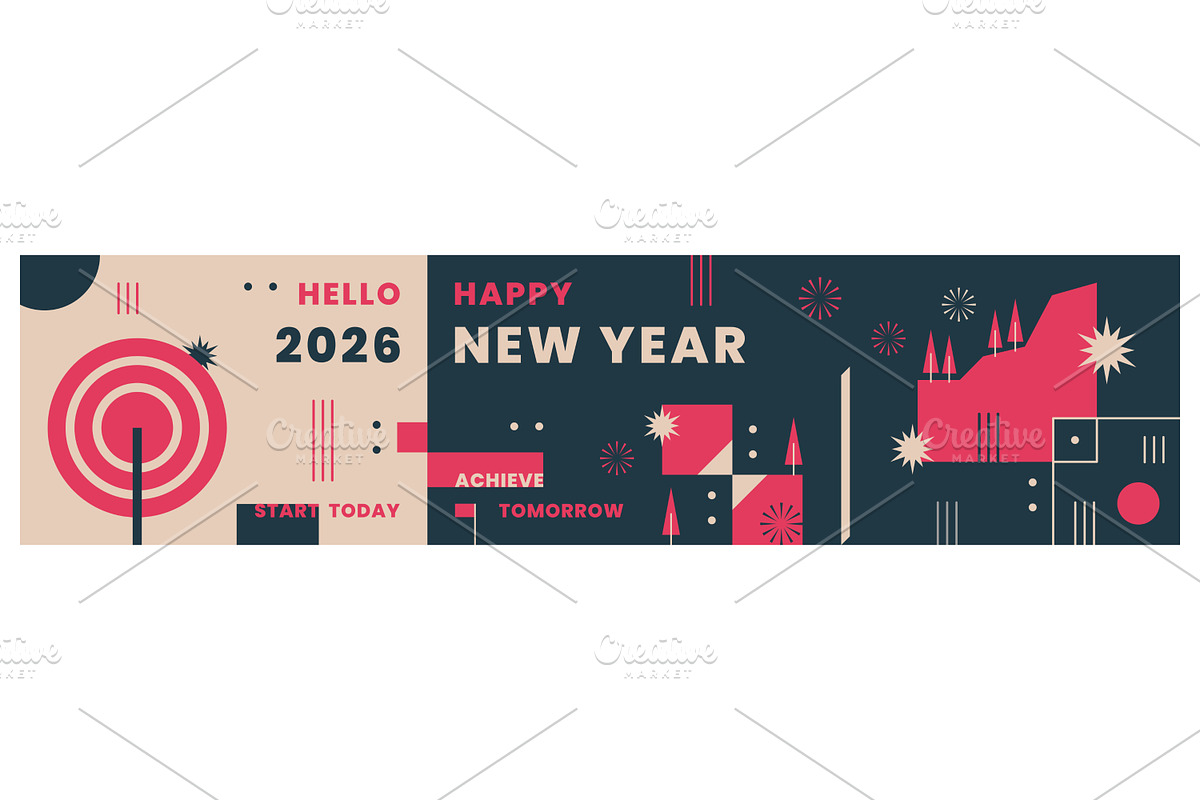 Happy New Year 2026, a Background Graphic by Creative Backgrounds