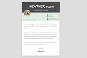 Resume Template + Cover Letter WORD, a Resume Template by PAPPERMINT RESUME STUDIO (Thumbnail 4 of 4)