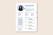 Professional Graphic Designer Resume, a Stationery Template by CreativeBundlex (Thumbnail 2 of 3)