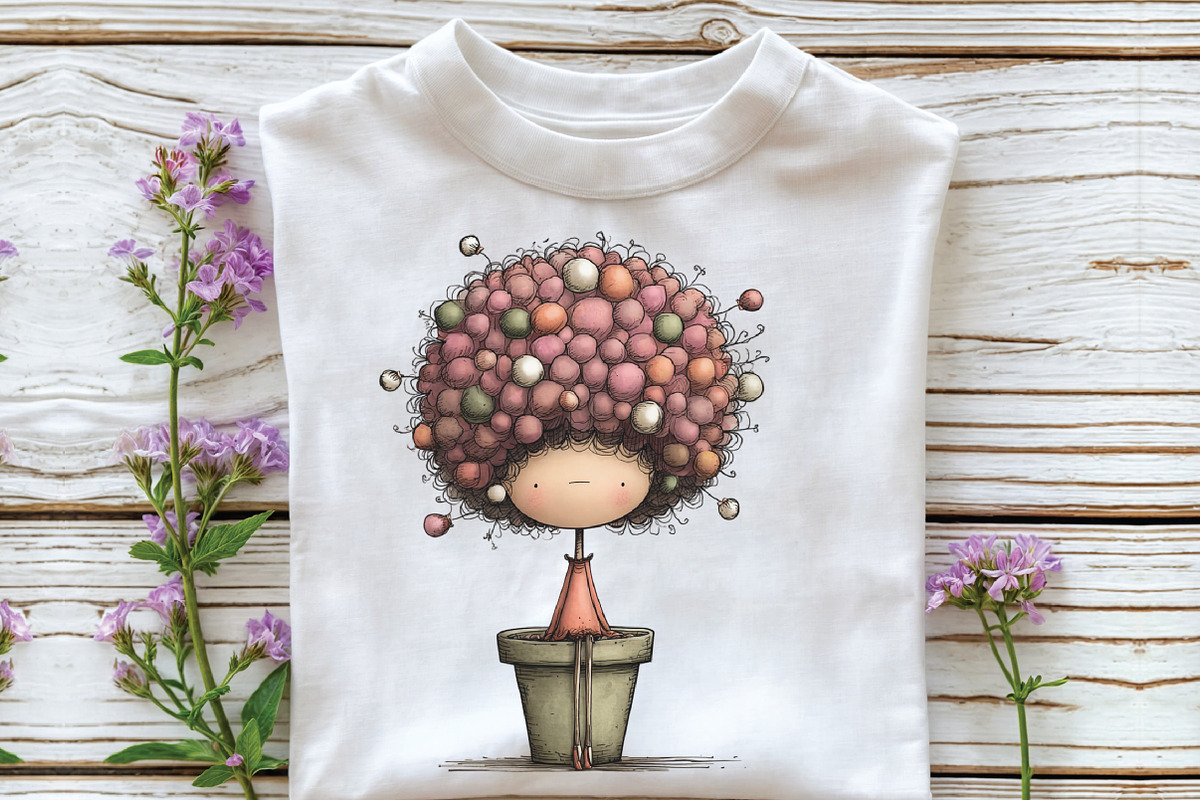 Whimsical Christmas Topiary Trees, an Illustration by CraftArtStudio (Photo 5 of 6)