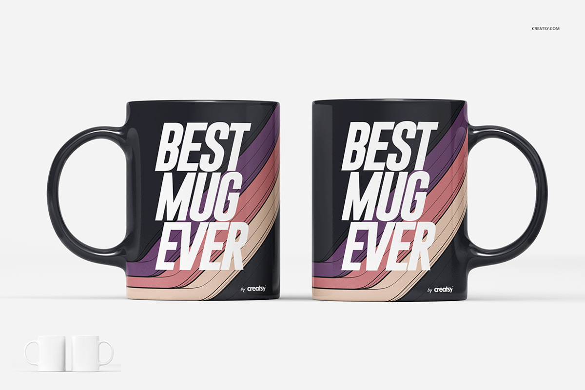 Mug Mockup Set 11 oz, a Cups & Container Mockup by creatsy5 (Photo 6 of 11)
