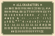 Paneur Blur, a Serif Font by Craft Supply Co. (Thumbnail 8 of 8)