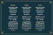 Aviation - Vintage Typeface, a Sans Serif Font by uyo66 (Thumbnail 2 of 14)
