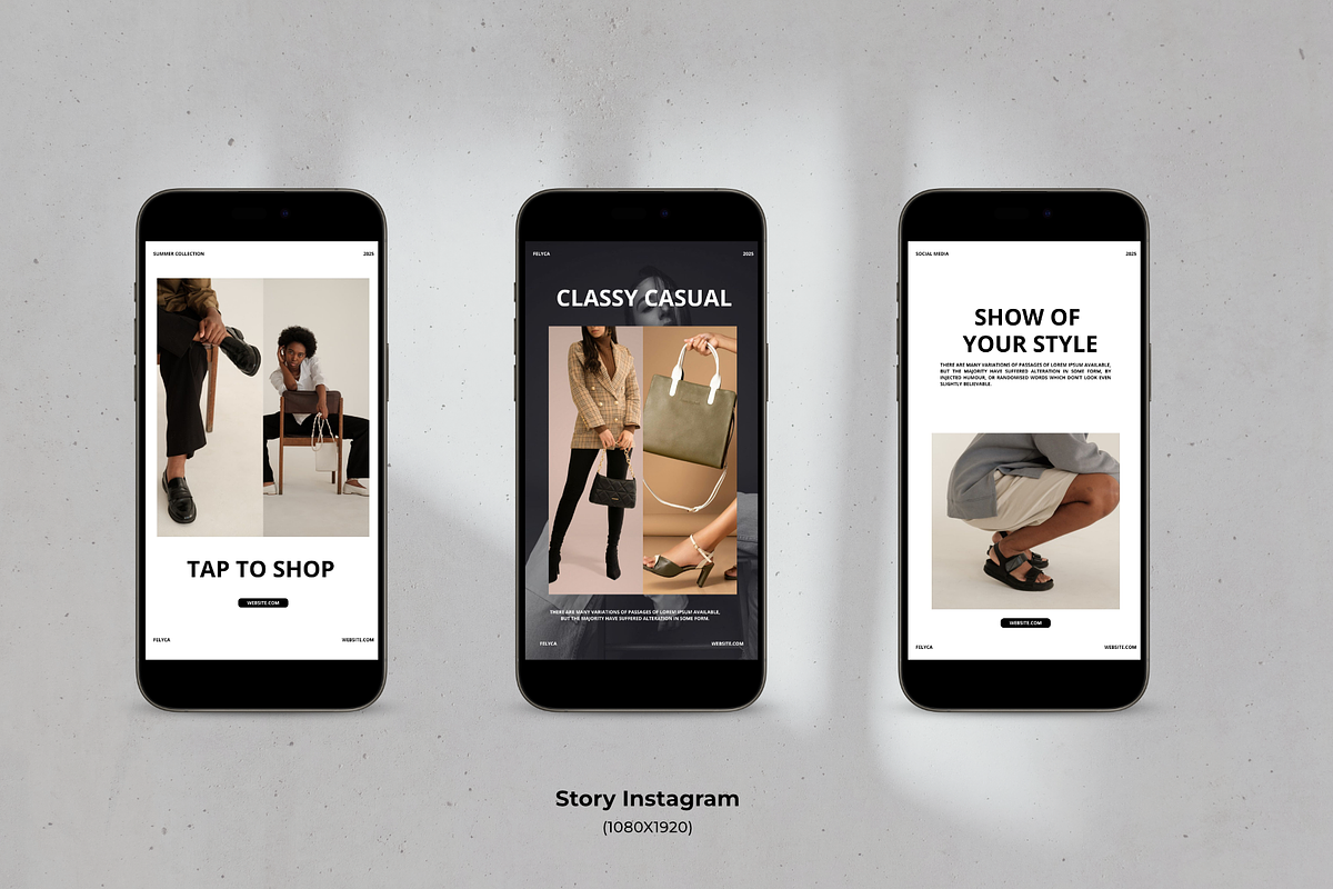 Felicya | Instagram Kit Canva, a Social Media Template by Spesifikstd (Photo 6 of 19)