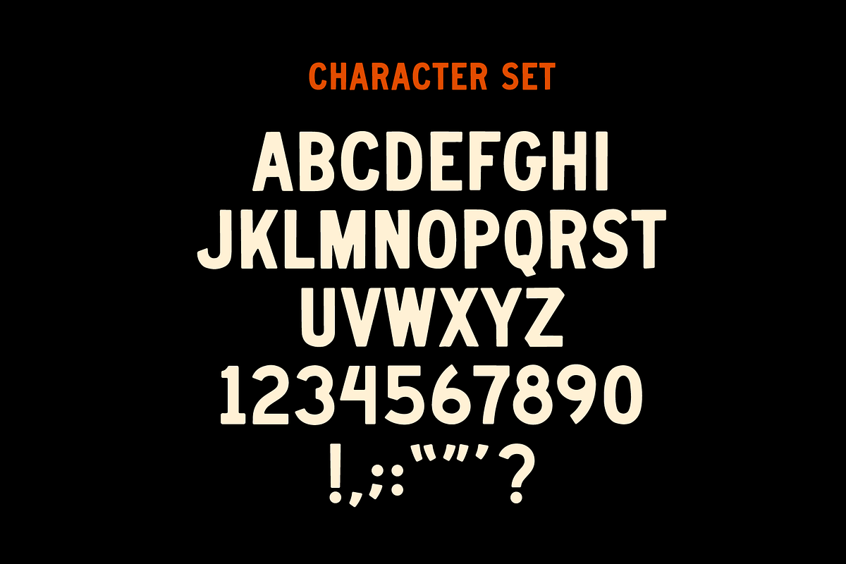Engine Shop Gothic Sans Serif Font, a Sans Serif Font by Wonder and Wander (Photo 3 of 4)