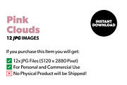 #008 Pink Clouds Sky Collection, a Decorative Illustration by amoncreate (Thumbnail 3 of 15)