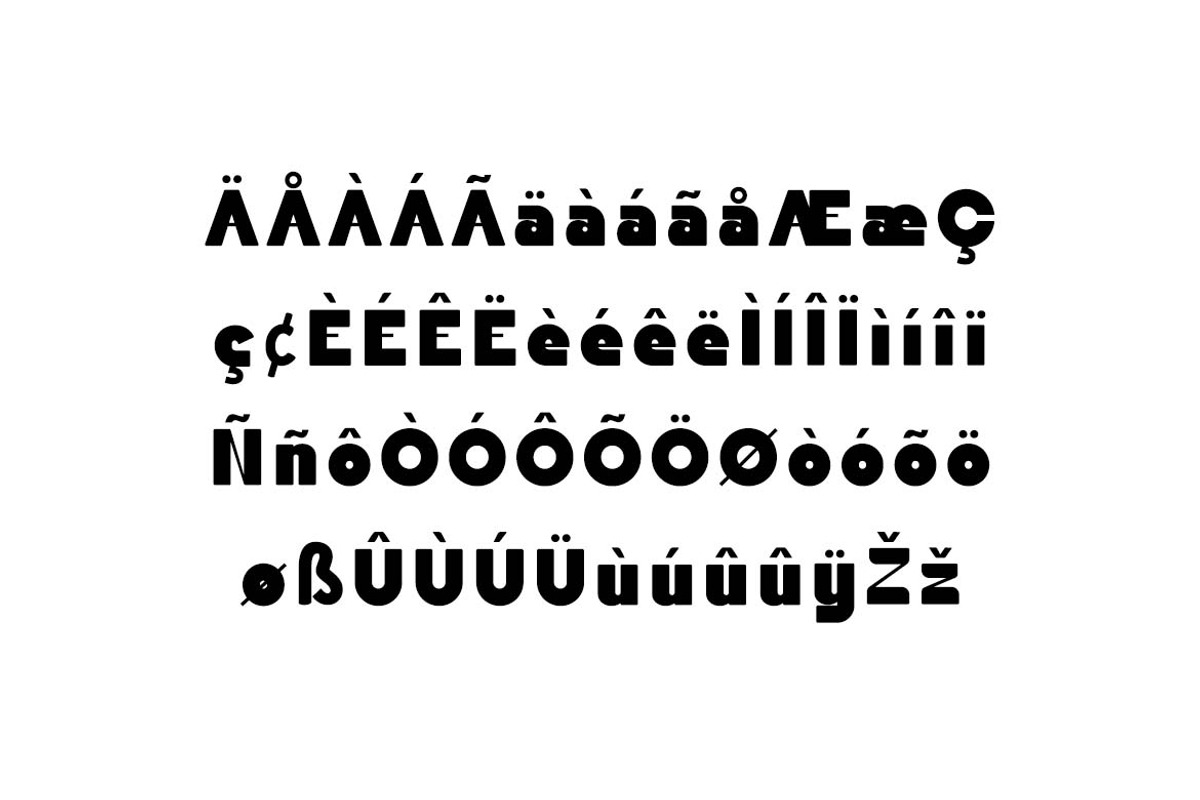 Retro Bounce Sans Serif Font, a Sans Serif Font by UICreative (Photo 4 of 13)