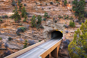 Mount Carmel Tunnel in Zion National Park, Utah, a Transportation Photo by Nick Fox