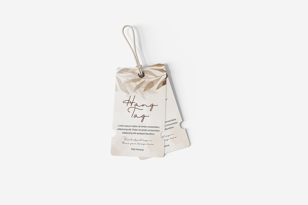 Hang Tag Mockup, a Product Mockup by MrLetters (Photo 4 of 5)