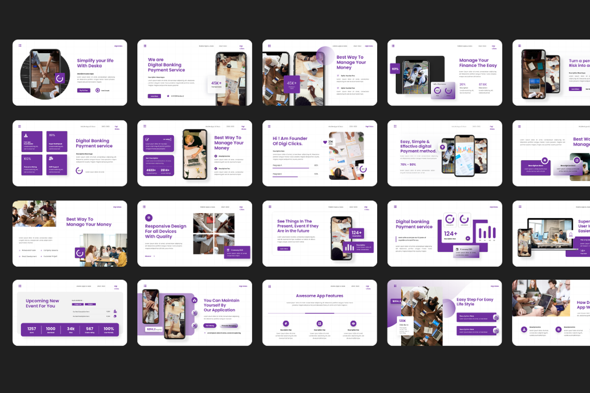 Creative Presentation Bundle, a Presentation Template by Hammad Arif (Photo 22 of 77)