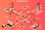 Isometric 3D Vector Illustrations, a Templates & Theme by alexdndz (Thumbnail 2 of 32)