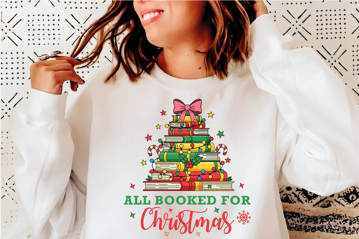 Christmas All Booked for Christmas, an Illustration by SinaCreation (Photo 5 of 7)