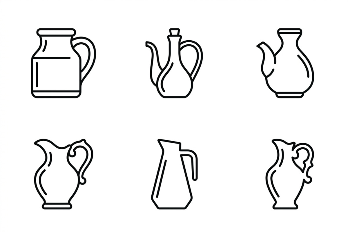 Bundle Olive Oil Brand Icon Set, an Outline Icon by adenpinkstore (Photo 4 of 15)