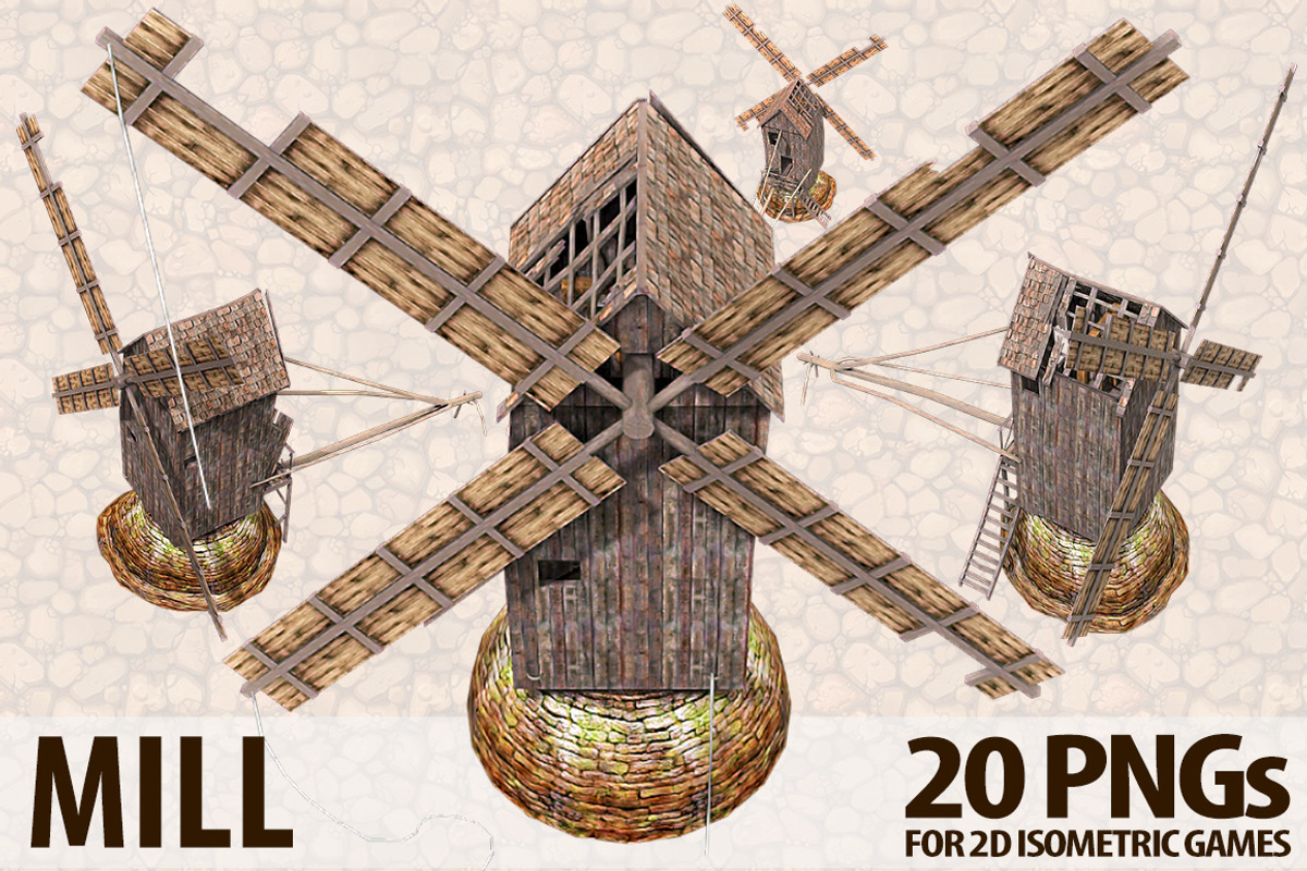 Mill, an Object Graphic by Beatheart Creative Studio (Photo 1 of 4)