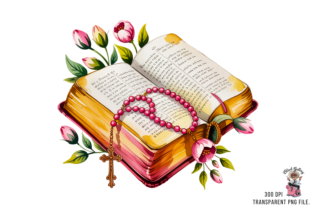 Vintage Bible PNG Bundle, a Graphic by Clipart Studio (Photo 7 of 11)