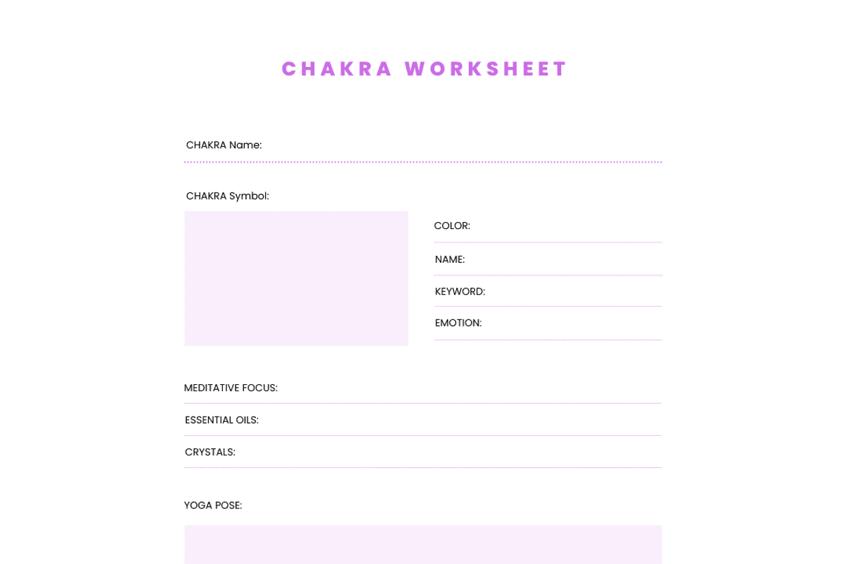 Chakra Awakening Planner, a Marketing Template by Brand Your Biz Co. (Photo 10 of 11)