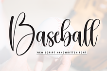 Baseball | Script Font