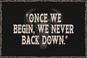 Vintage Western Display Font, a Serif Font by Simetrica Labs (Thumbnail 2 of 11)