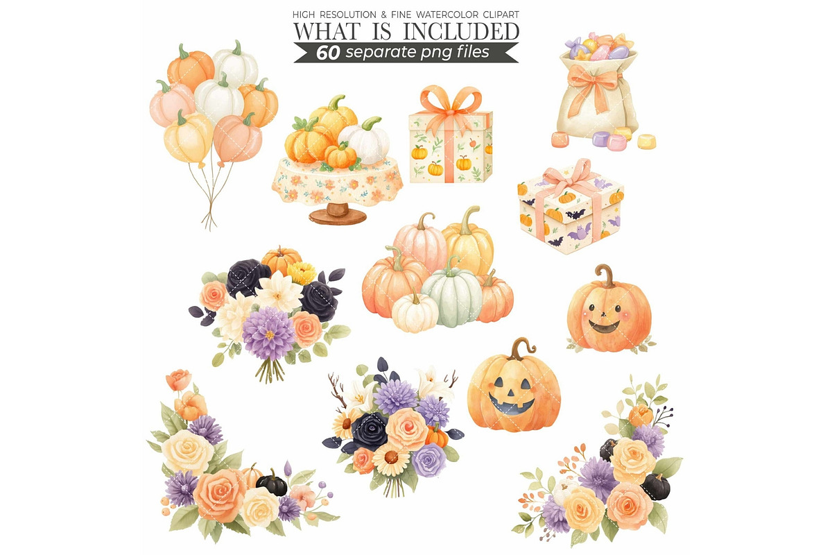 Silly Goose Halloween Clipart, an Illustration by CharmClipart (Photo 6 of 8)