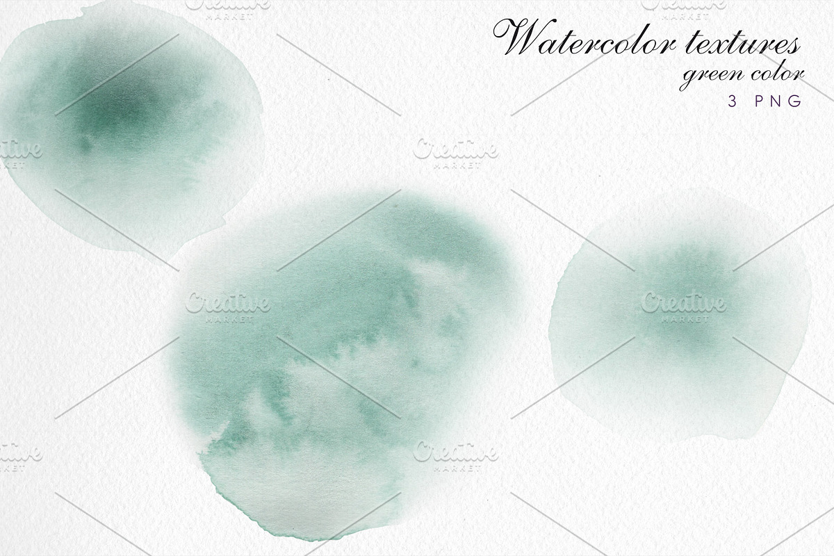 Watercolor Floral Bundle, a Texture Illustration by ollalya (Photo 78 of 112)