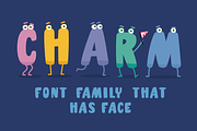 Charm - illustrated letter font, a Symbol Font by Vitek Graphic (Thumbnail 2 of 7)