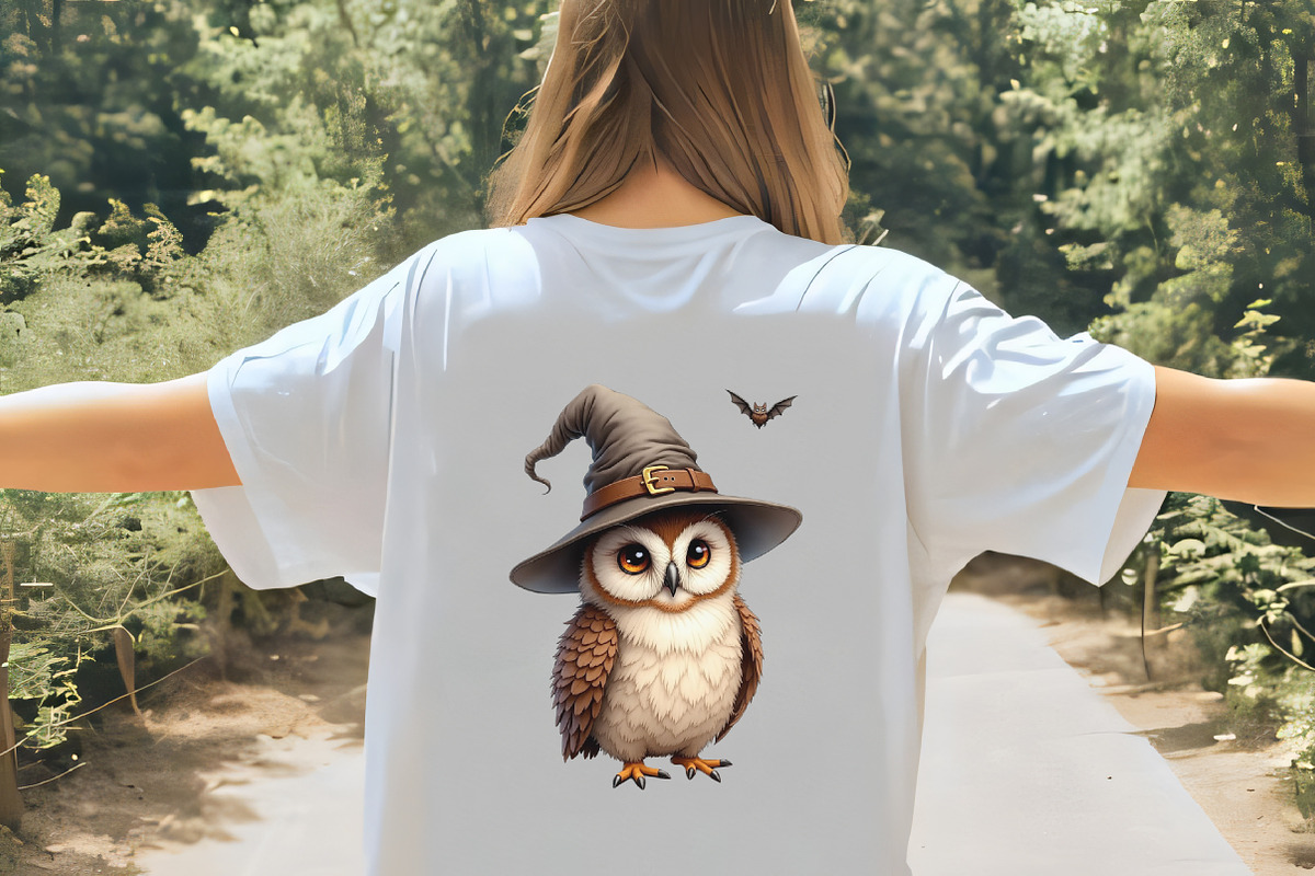 Halloween Owls with Witch Hats Clipa, an Illustration by CrexoraLab (Photo 5 of 5)